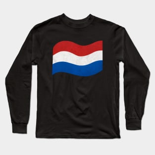 The flag of Netherlands Long Sleeve T-Shirt